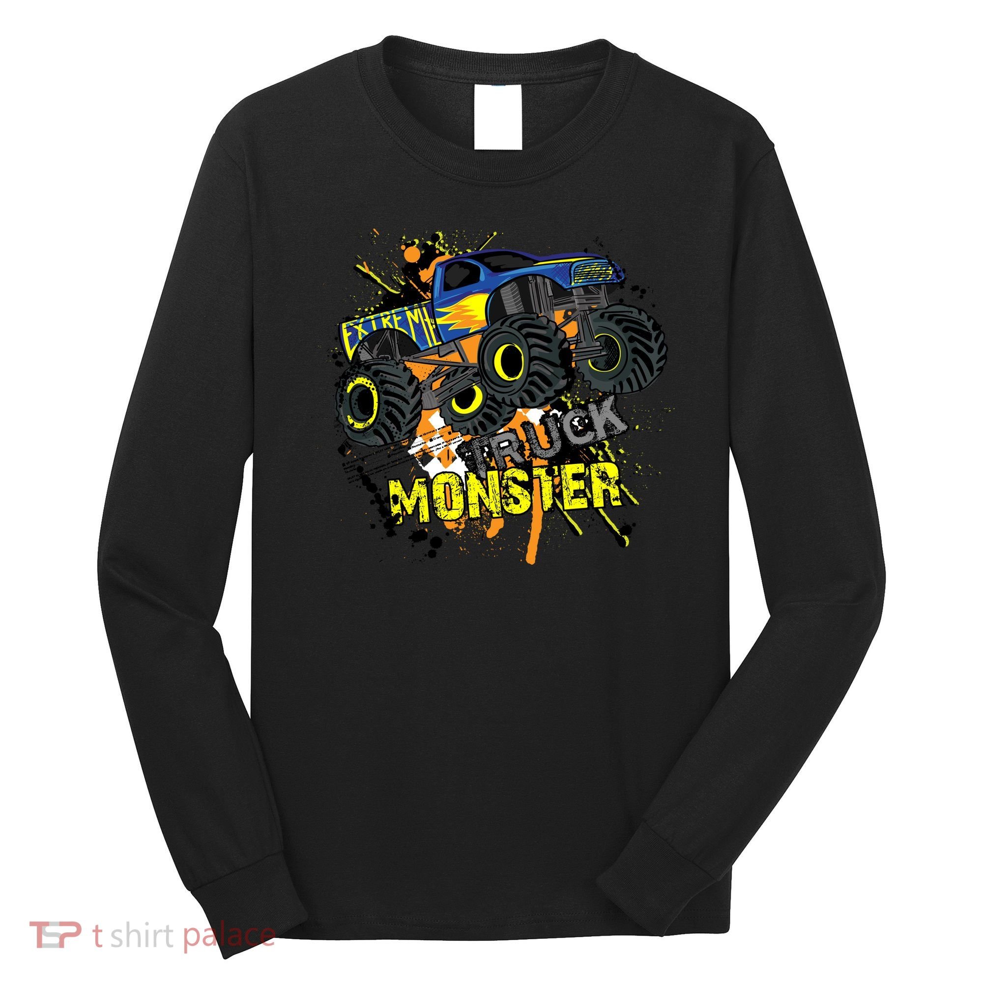 Extreme Monster Truck Long Sleeve Shirt