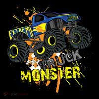 Extreme Monster Truck Women's Hoodie thumb 2