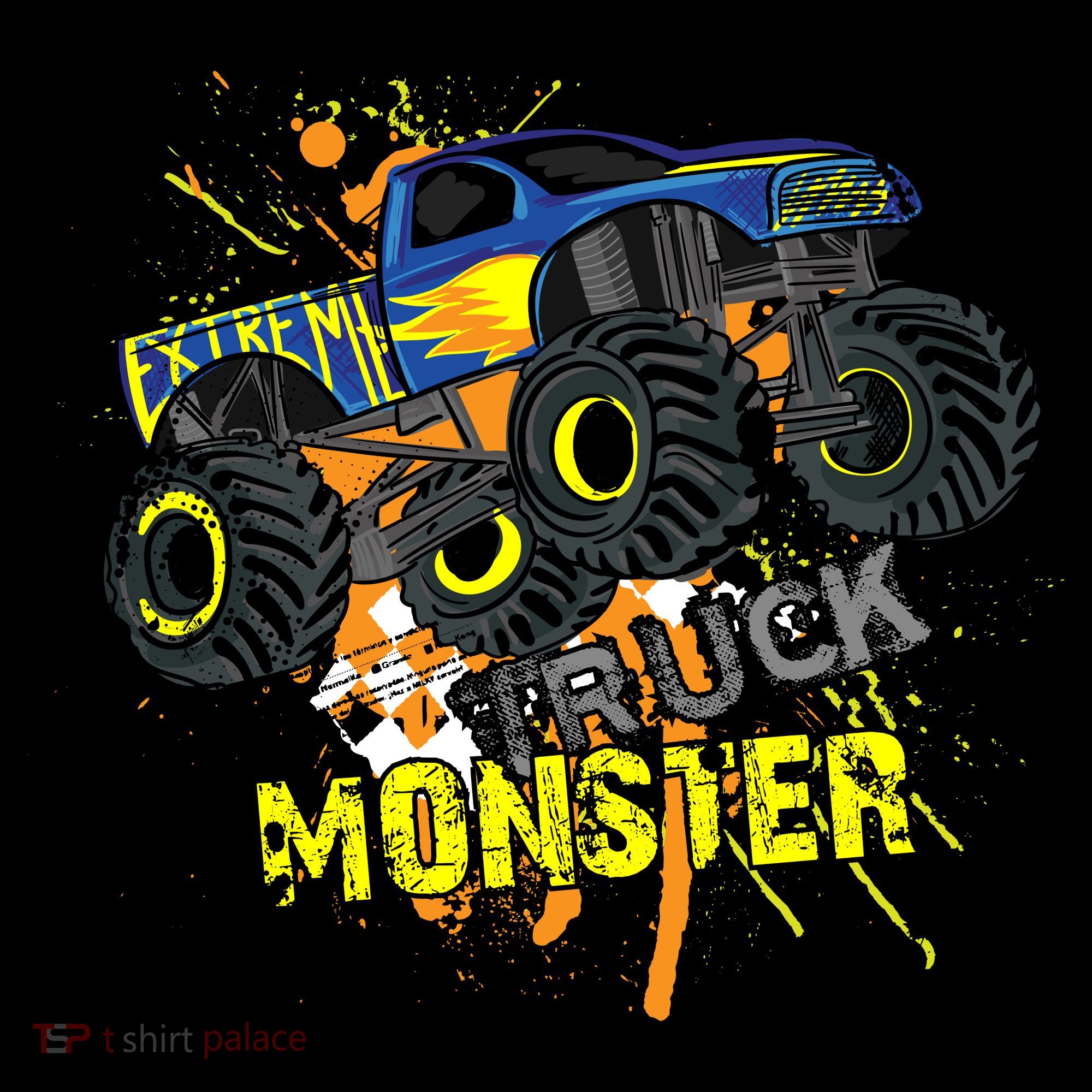 Extreme Monster Truck Women's Tank Top