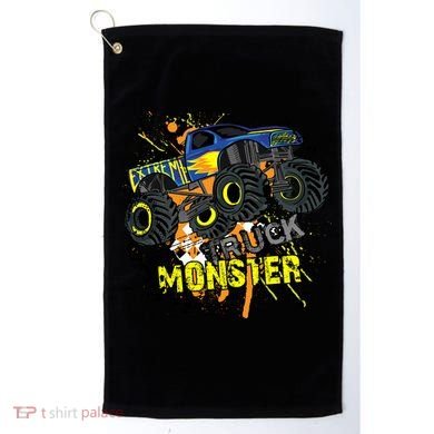 Extreme Monster Truck Golf Towel