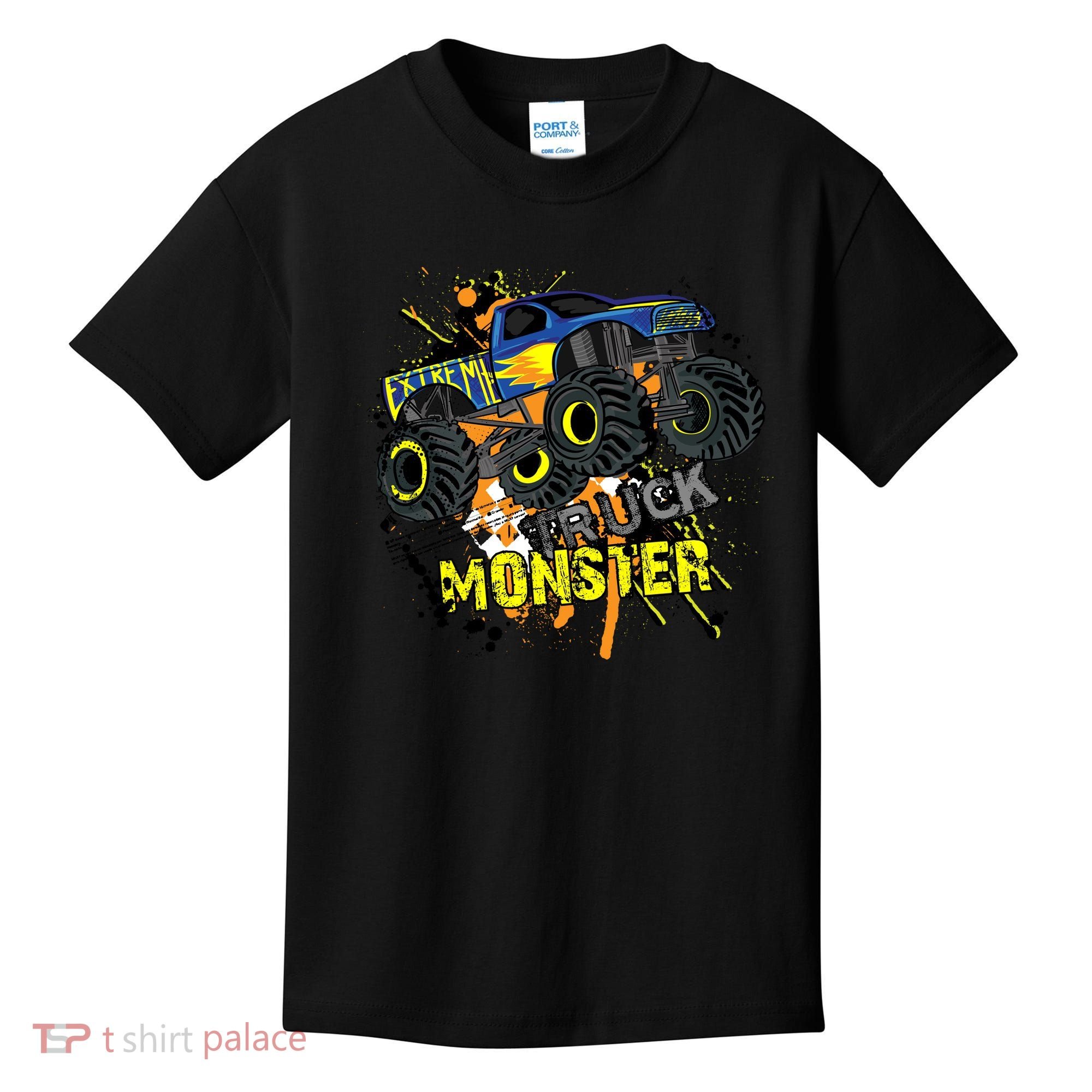 Extreme Monster Truck Kids T-Shirt