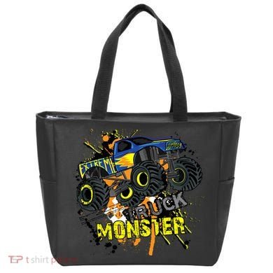 Extreme Monster Truck Tote Bag