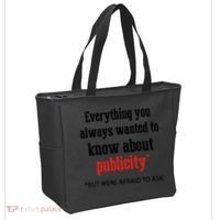 Everything You Always Wanted To Know About Publicity Tote Bag thumb 2