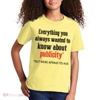 Everything You Always Wanted To Know About Publicity Kids T-Shirt thumb 2