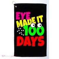 Eye Made It 100 Days Of school Golf Towel thumb 0