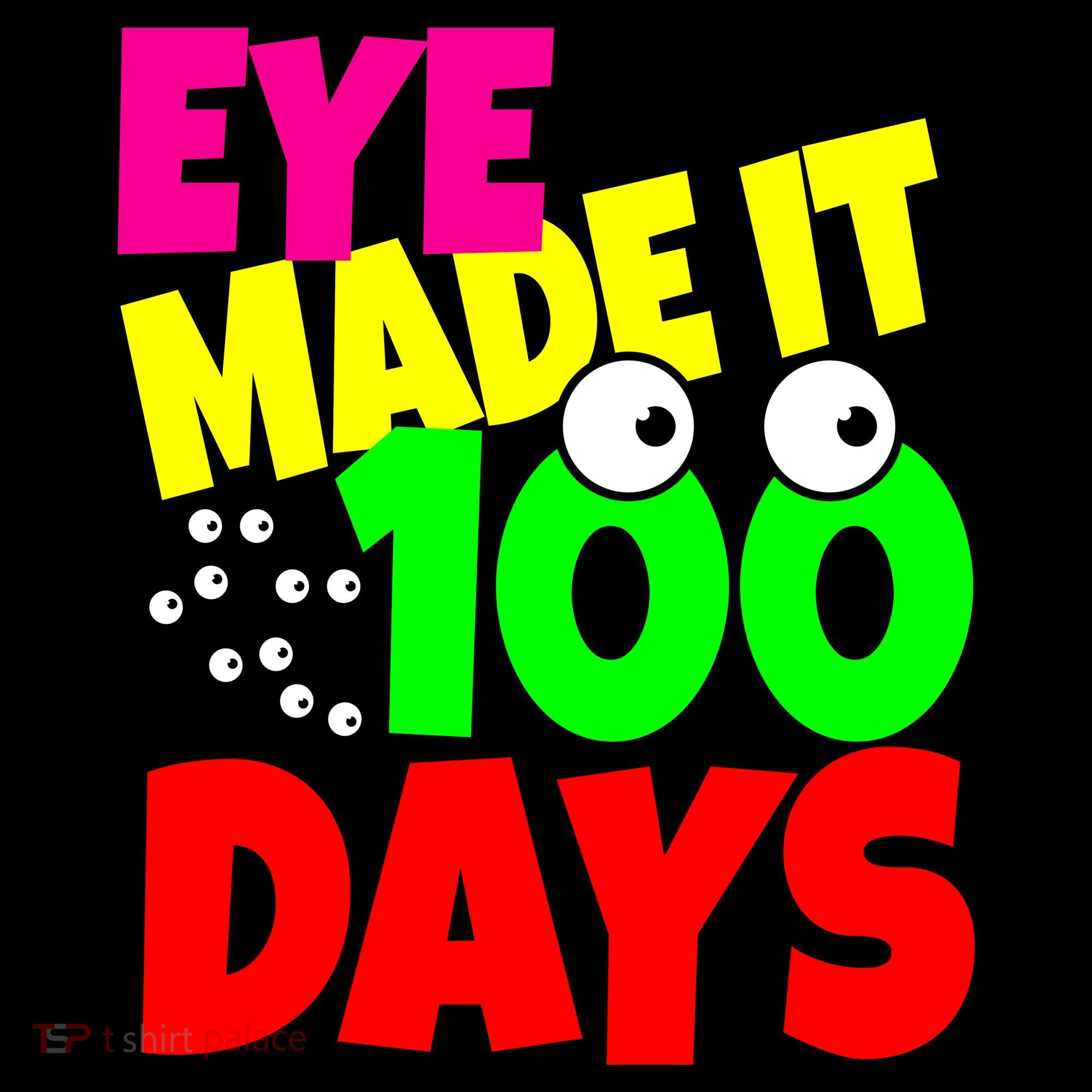 Eye Made It 100 Days Of school Women's Long Sleeve Shirt