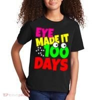 Eye Made It 100 Days Of school Kids T-Shirt thumb 2