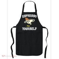 Espresso Yourself Funny Coffee Lover Apron thumb 0