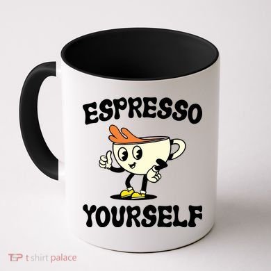 Espresso Yourself Funny Coffee Lover Coffee Mug