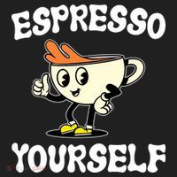 Espresso Yourself Funny Coffee Lover Beanie thumb 2