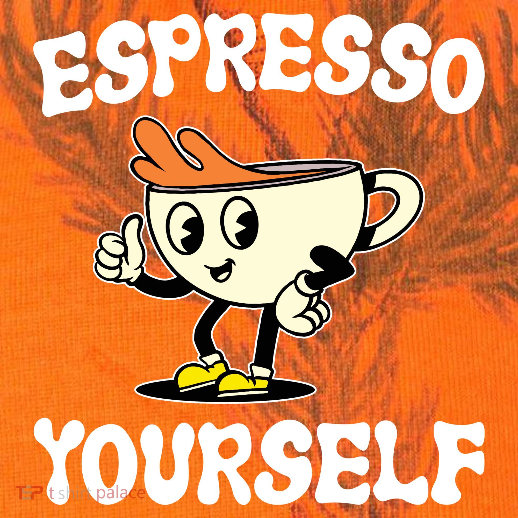 Espresso Yourself Funny Coffee Lover Kati Licensed 12" Camo Cuffed Beanie