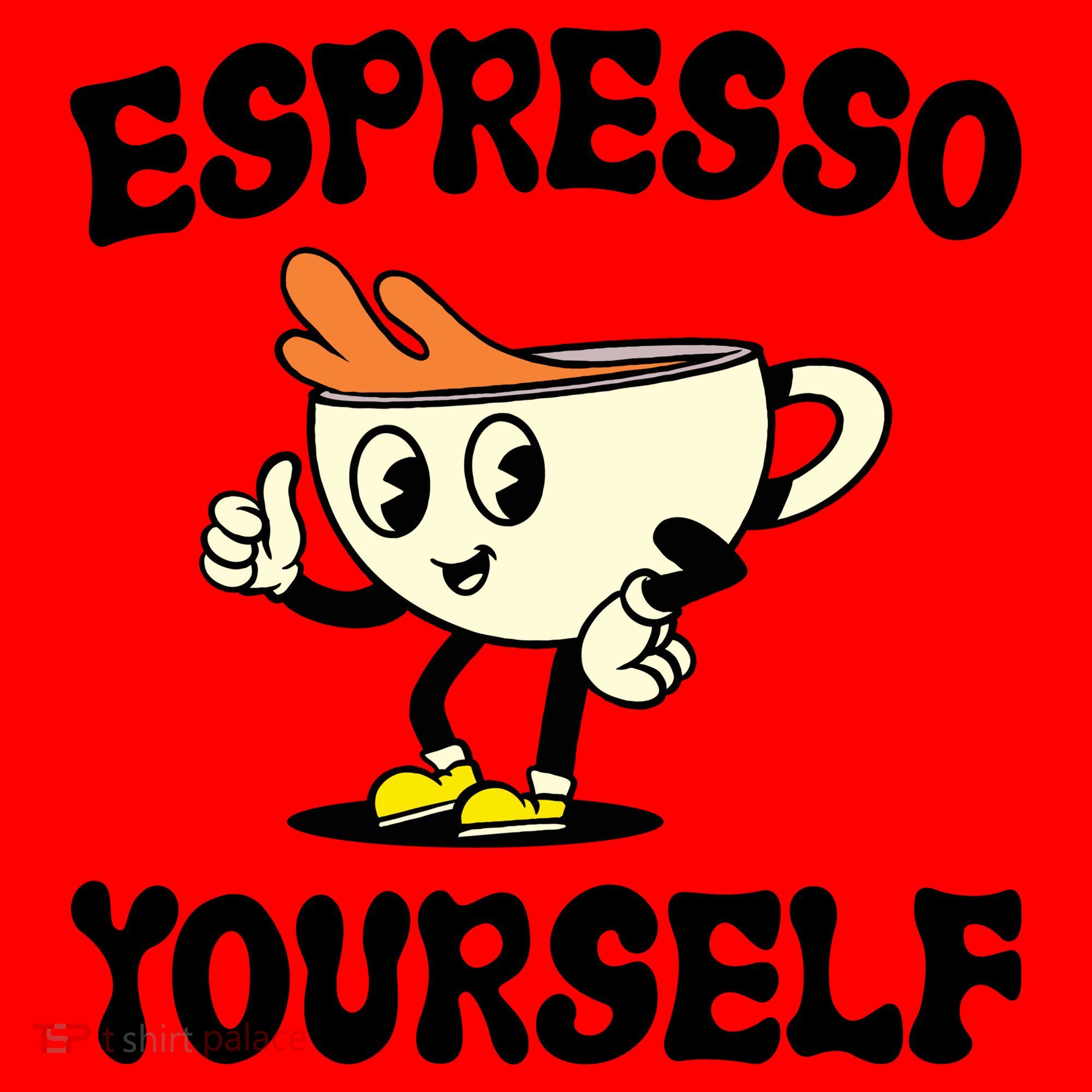 Espresso Yourself Funny Coffee Lover Santa Hat