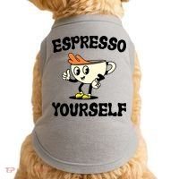 Espresso Yourself Funny Coffee Lover Doggie Tank thumb 0