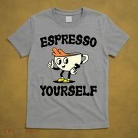 Espresso Yourself Funny Coffee Lover T-Shirt thumb 5