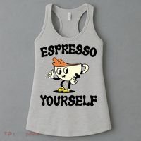 Espresso Yourself Funny Coffee Lover Women's Tank Top thumb 3