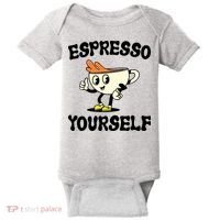 Espresso Yourself Funny Coffee Lover Baby Bodysuit thumb 0