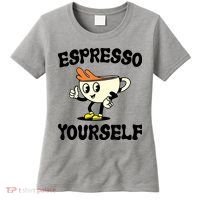 Espresso Yourself Funny Coffee Lover Women's T-Shirt thumb 0
