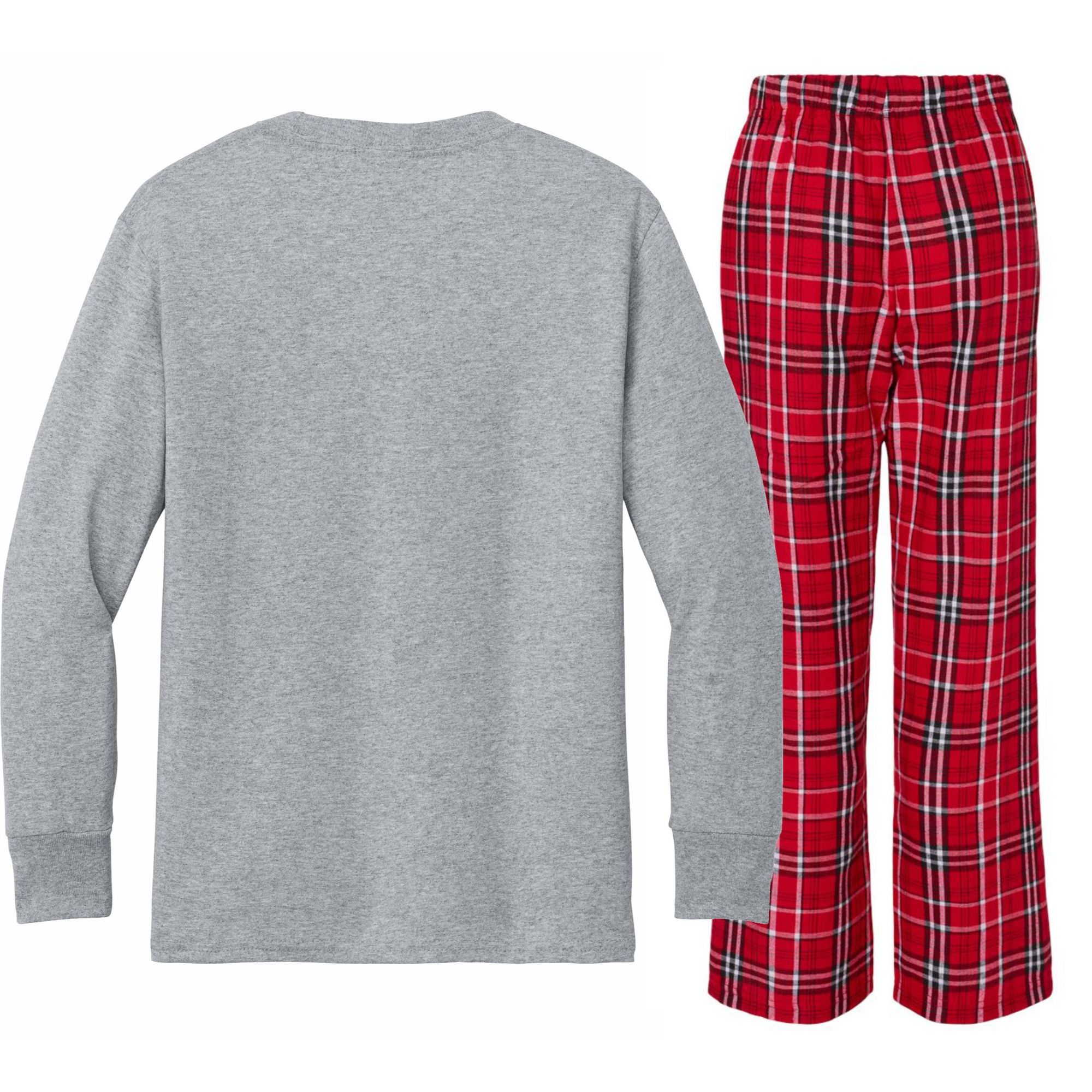 Espresso Yourself Funny Coffee Lover Kids Long Sleeve Plaid Pajama Set