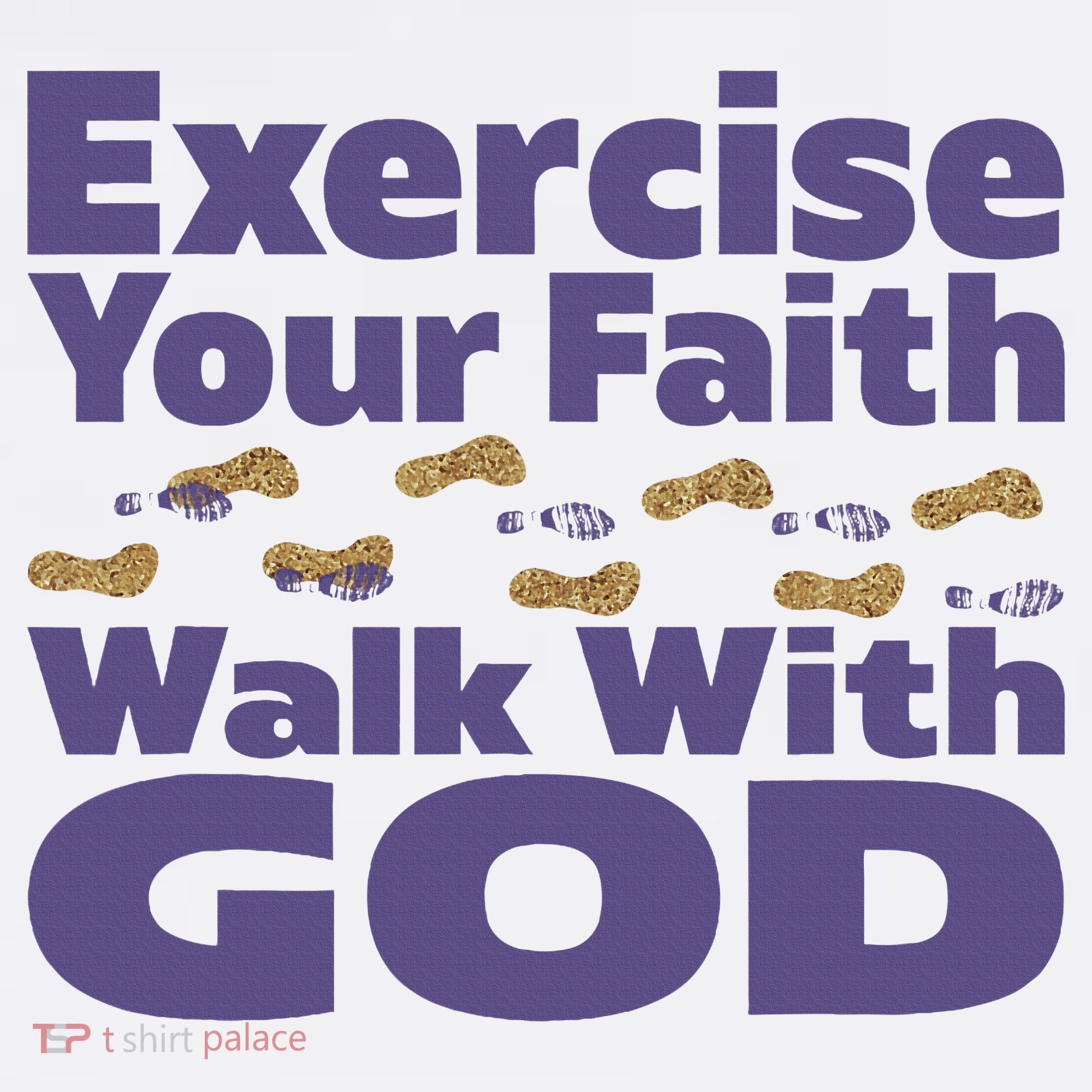 Exercise Your Faith Walk With God Christian Long Sleeve Shirt