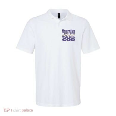 Exercise Your Faith Walk With God Christian Polo