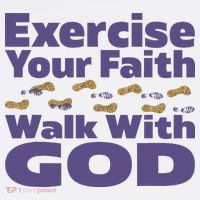 Exercise Your Faith Walk With God Christian Women's Tank Top thumb 5