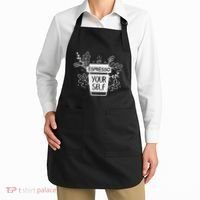 Espresso Yourself Funny Coffee Caffeine Lover Barista Apron thumb 2