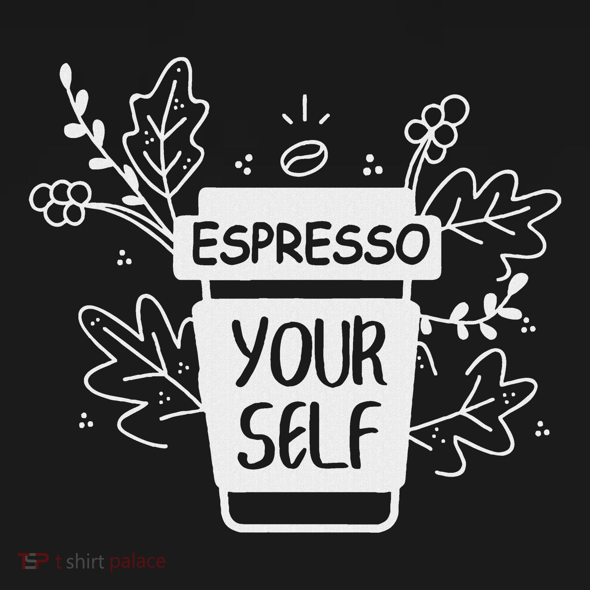 Espresso Yourself Funny Coffee Caffeine Lover Barista Women's Tank Top