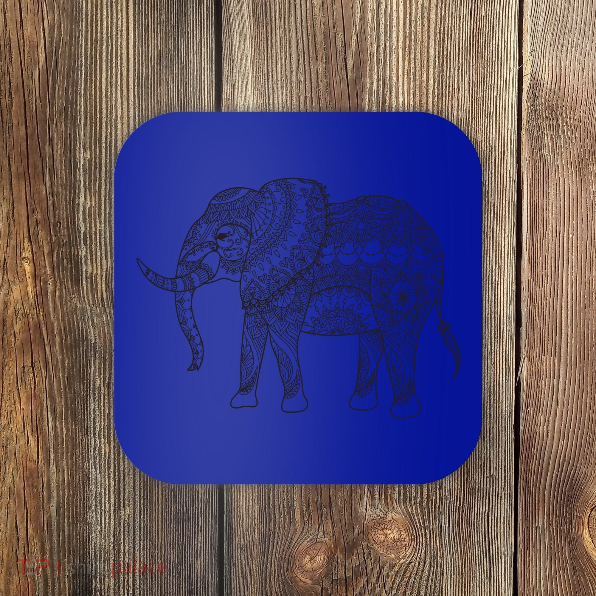 Elephant Yoga Gift Coaster