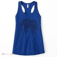 Elephant Yoga Gift Women's Tank Top thumb 0
