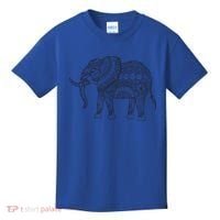 Elephant Yoga Gift Kids T-Shirt thumb 0