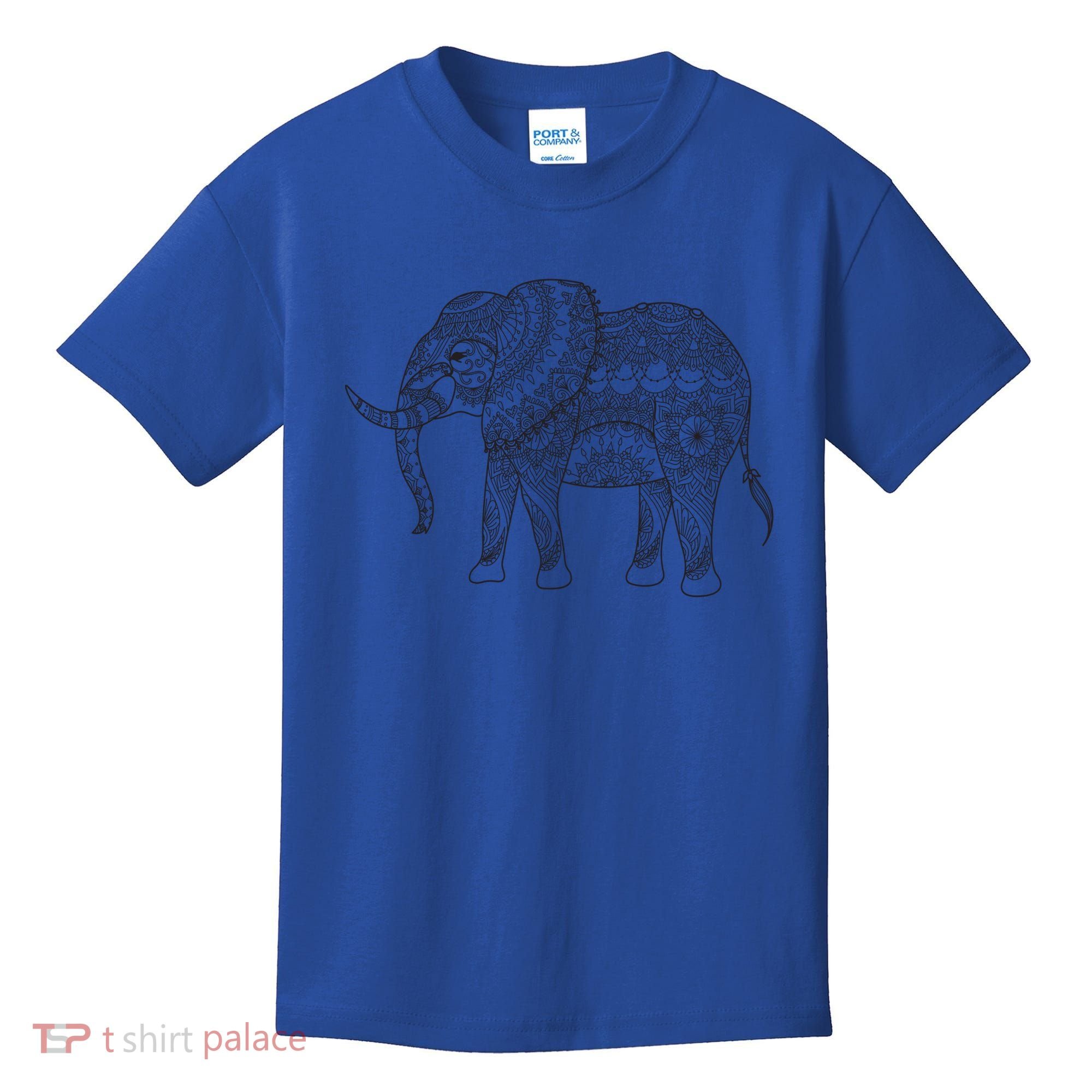 Elephant Yoga Gift Kids T-Shirt