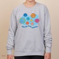 Ew You Have Humans Funny Earth Planet Women's Sweatshirt thumb 0