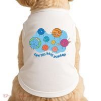 Ew You Have Humans Funny Earth Planet Doggie Tank thumb 0