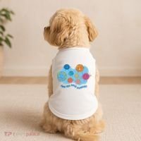 Ew You Have Humans Funny Earth Planet Doggie Tank thumb 2