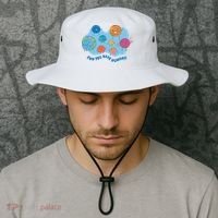 Ew You Have Humans Funny Earth Planet Bucket Hat thumb 2
