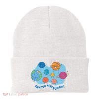 Ew You Have Humans Funny Earth Planet Beanie thumb 0