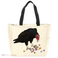 Eat Your Heart Out Turkey Vulture Snack Attack Tote Bag thumb 0
