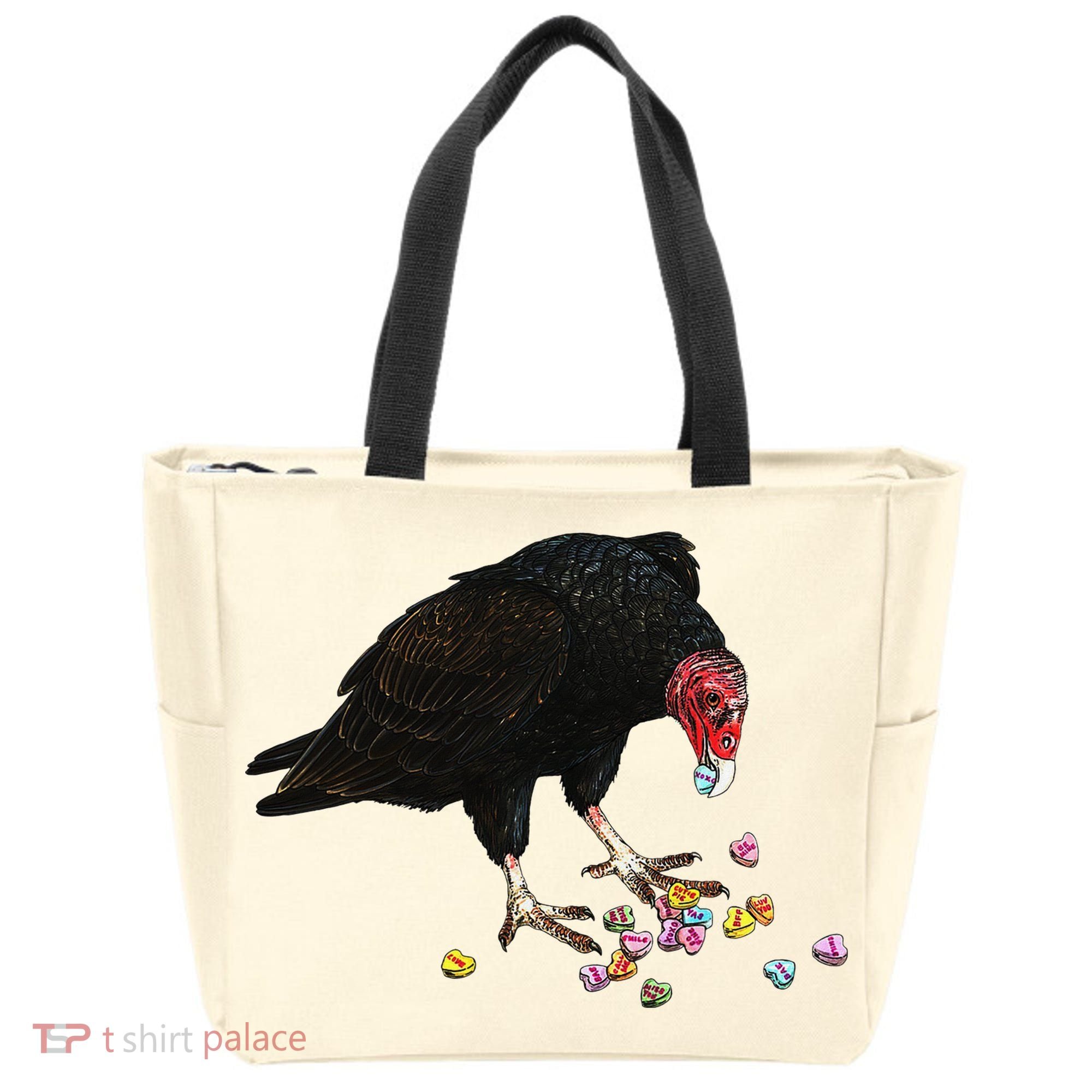 Eat Your Heart Out Turkey Vulture Snack Attack Tote Bag