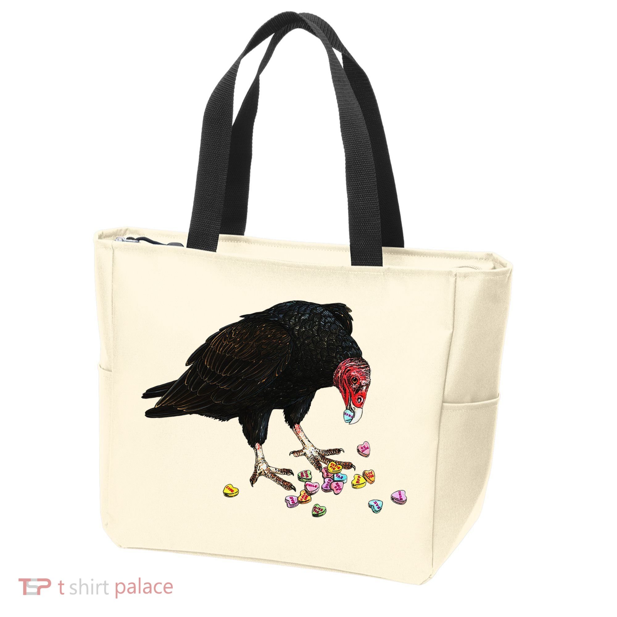 Eat Your Heart Out Turkey Vulture Snack Attack Tote Bag