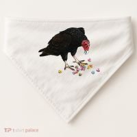 Eat Your Heart Out Turkey Vulture Snack Attack USA-Made Doggie Bandana thumb 0