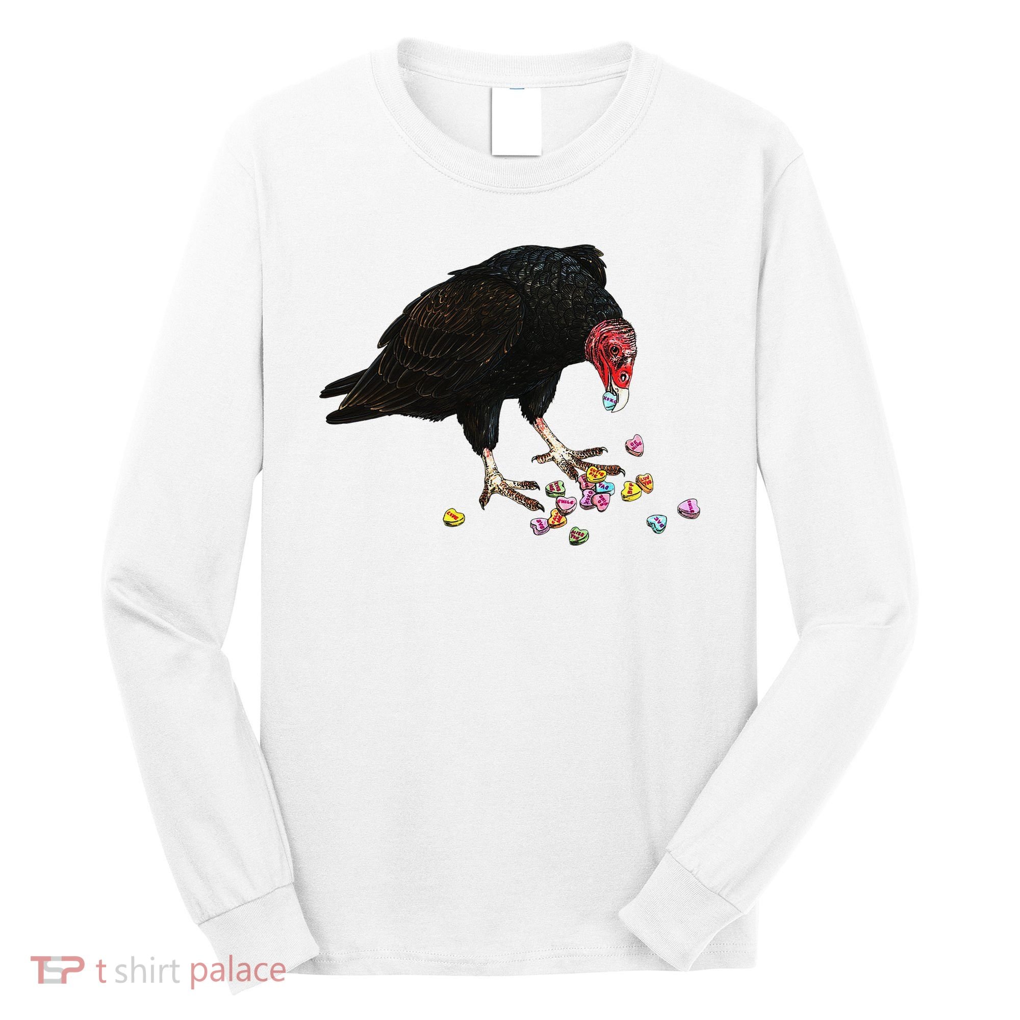 Eat Your Heart Out Turkey Vulture Snack Attack Long Sleeve Shirt