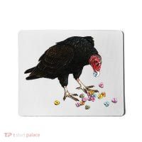 Eat Your Heart Out Turkey Vulture Snack Attack Mousepad thumb 0
