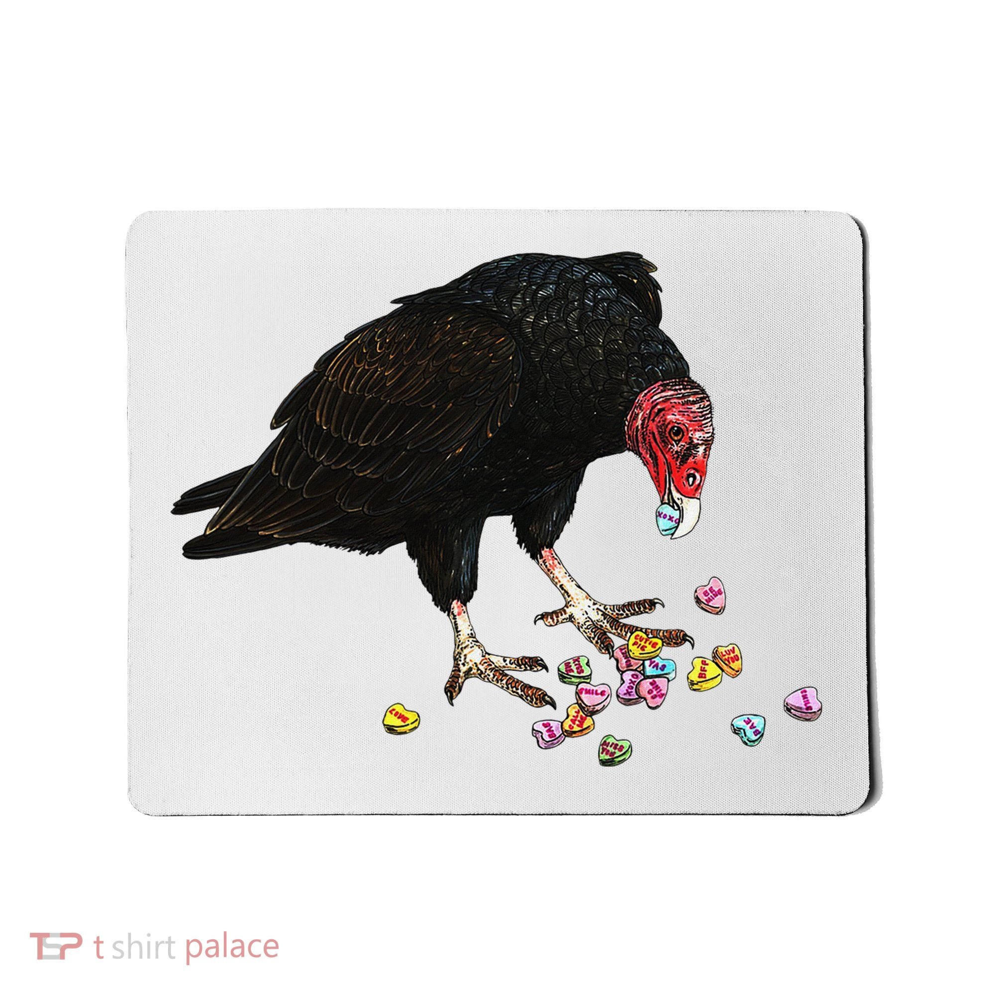 Eat Your Heart Out Turkey Vulture Snack Attack Mousepad