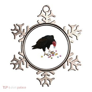 Eat Your Heart Out Turkey Vulture Snack Attack Ornament