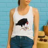 Eat Your Heart Out Turkey Vulture Snack Attack Women's Tank Top thumb 2