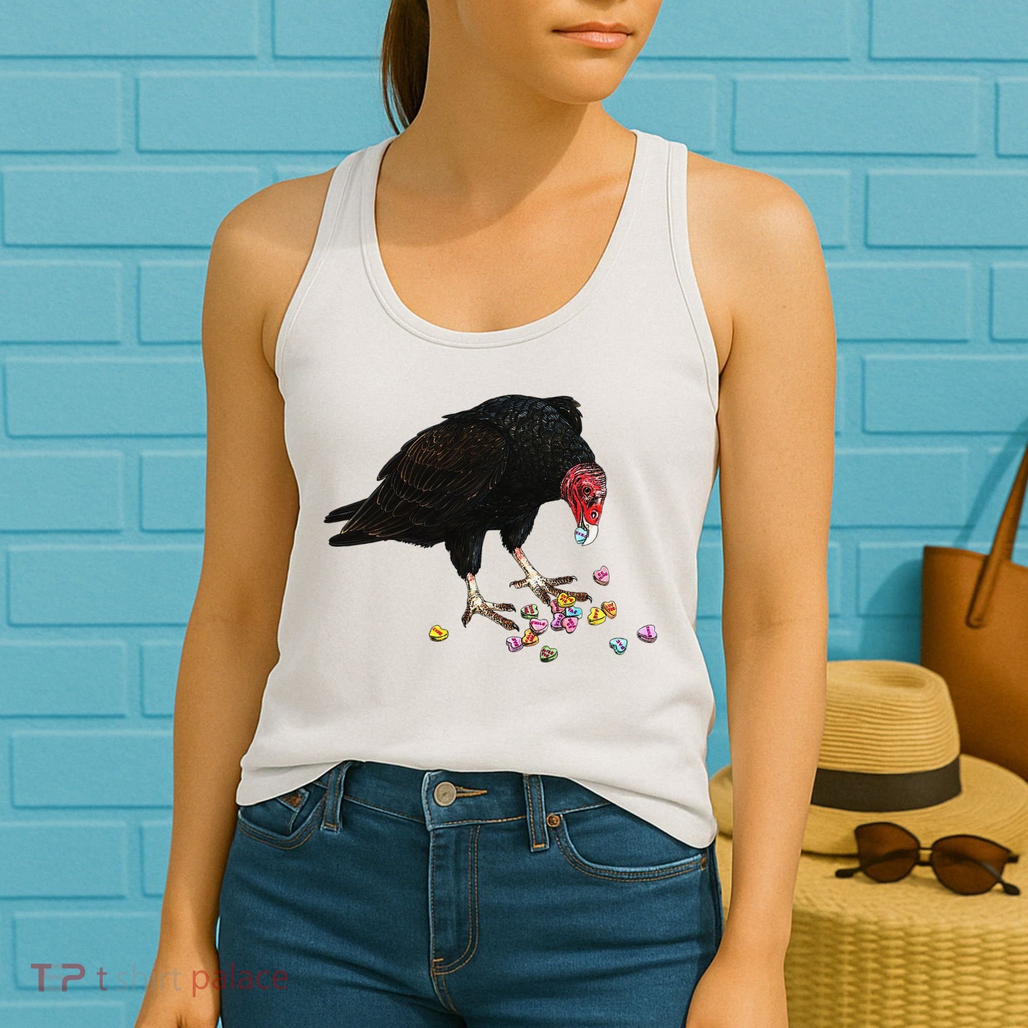 Eat Your Heart Out Turkey Vulture Snack Attack Women's Tank Top