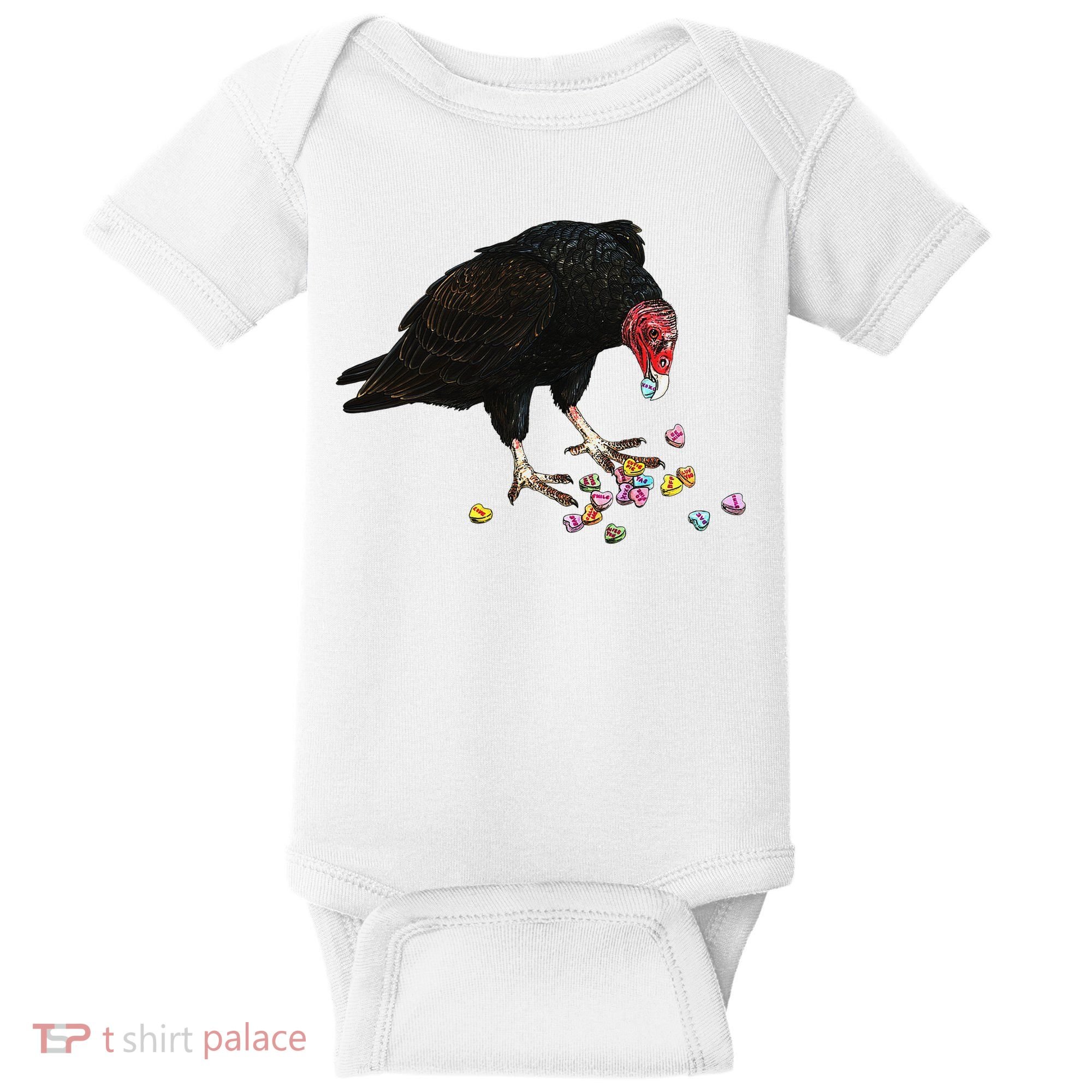 Eat Your Heart Out Turkey Vulture Snack Attack Baby Bodysuit