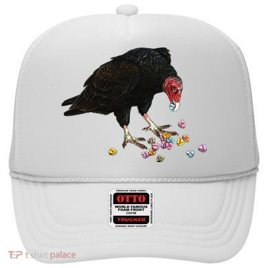 Eat Your Heart Out Turkey Vulture Snack Attack Hat