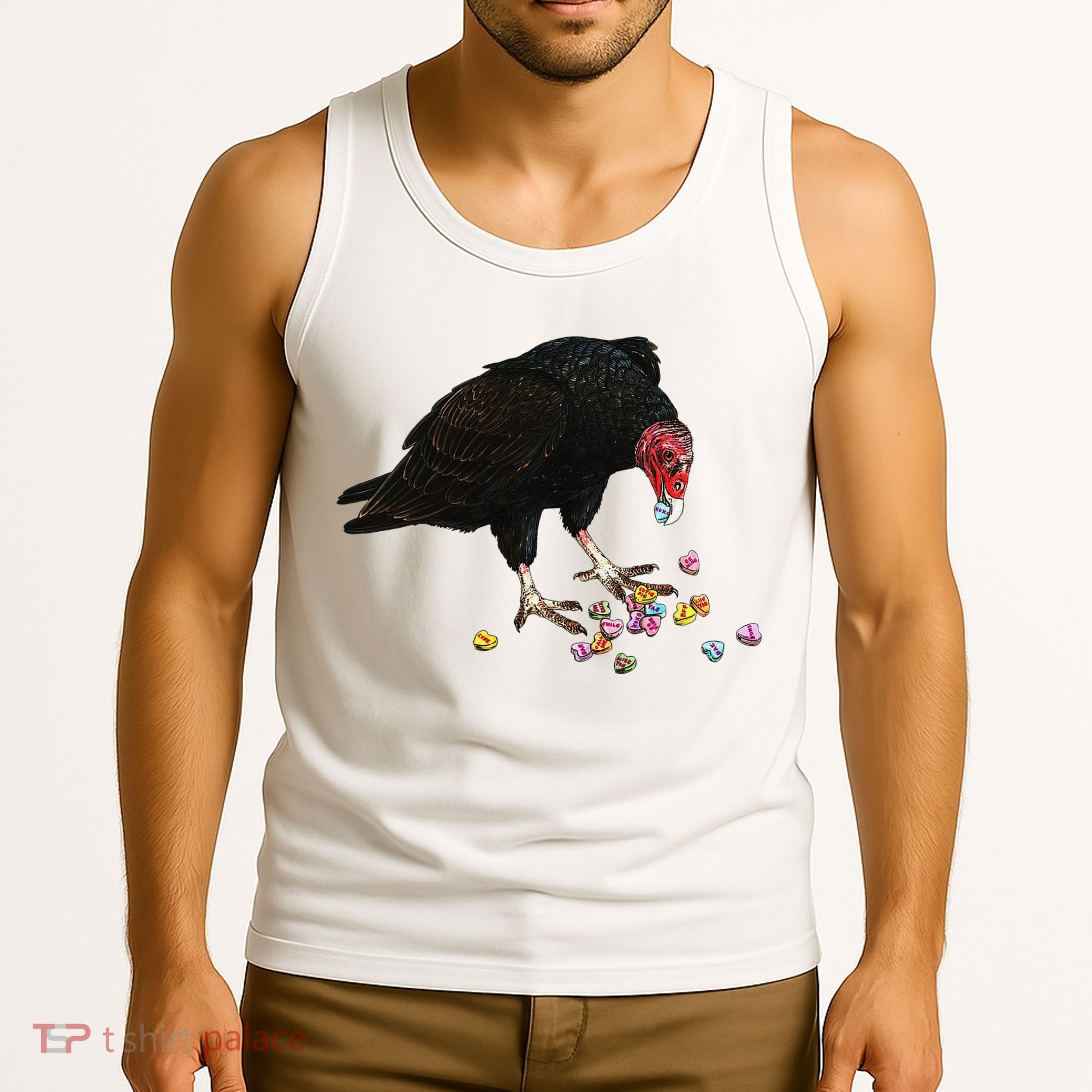 Eat Your Heart Out Turkey Vulture Snack Attack Tank Top