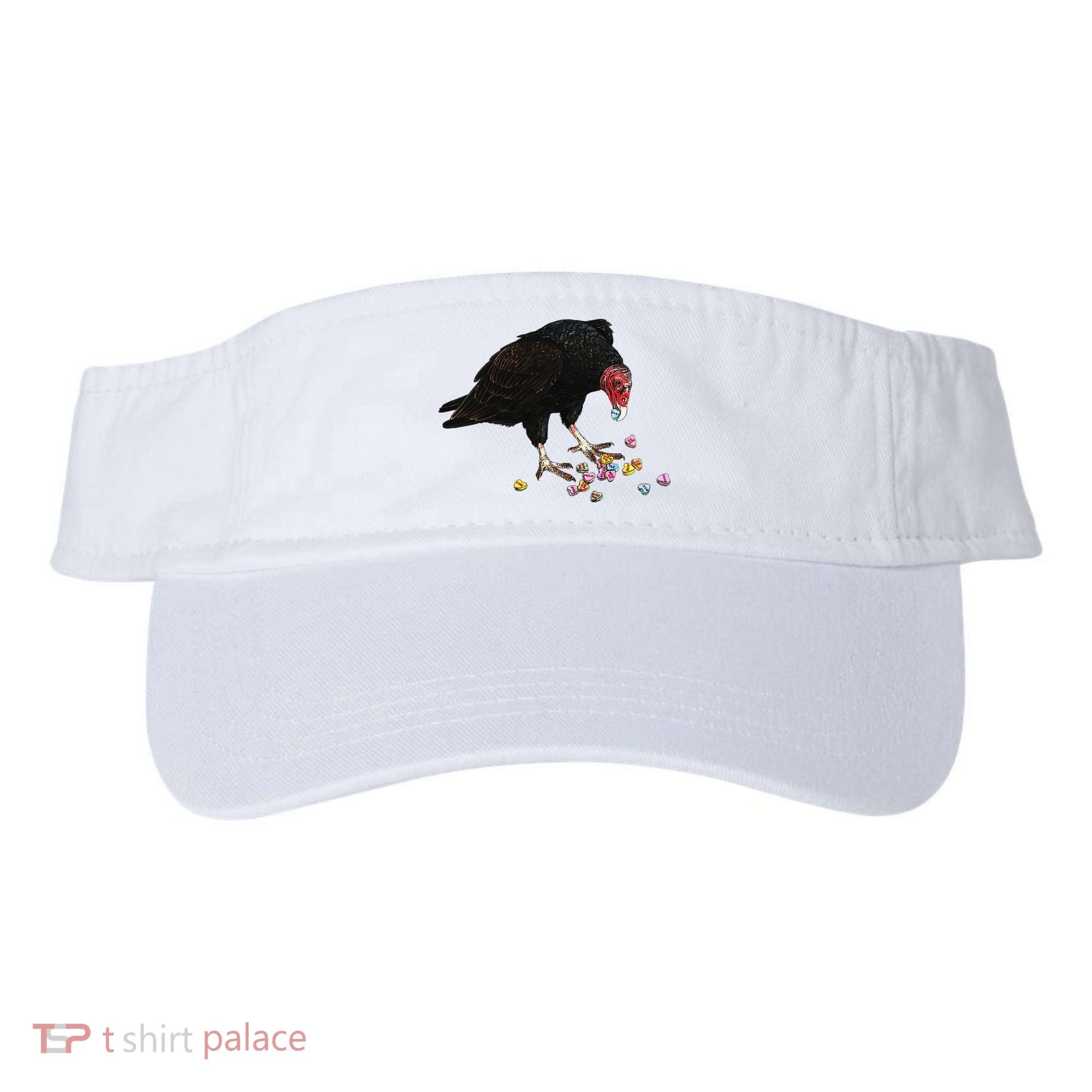 Eat Your Heart Out Turkey Vulture Snack Attack Visor